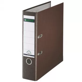 Leitz Πλαστικός ντοσιέ με μοχλό A4 80 mm 180° Ντοσιέ με δακτυλίους Καφέ