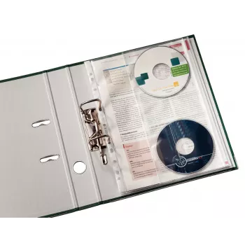 Leitz Premium θήκη CD A4, 30 % ανακυκλωμένο πλαστικό από απορρίμματα προ-κατανάλωσης