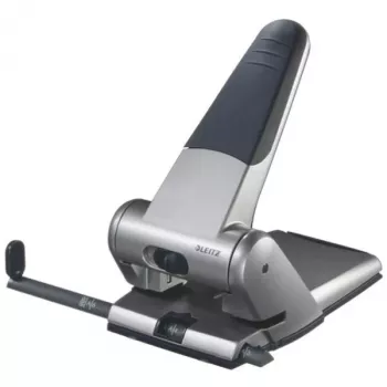 Leitz Heavy Duty διατρητικό, 65 φύλλα, ασημί, 8 cm, 5,5 mm, A5, 1 kg