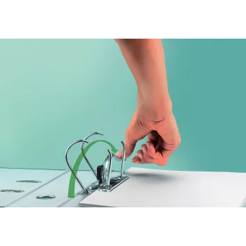 Leitz 10105052 ντοσιέ δακτυλίων A4 τυρκουάζ