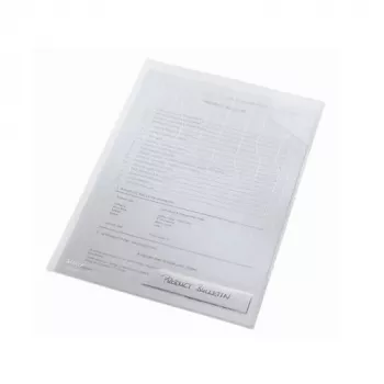 Leitz φάκελος CombiFile PP A4, A4, πολυπροπυλένιο (PP), διαφανές, κατακόρυφη διάταξη, 40 φύλλα, φύλλο