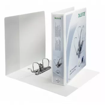 Leitz Panorama LAF 180° PP A4+/50 mm, A4, πλαστικό, λευκό, 350 φύλλα, 5 cm, 5 cm