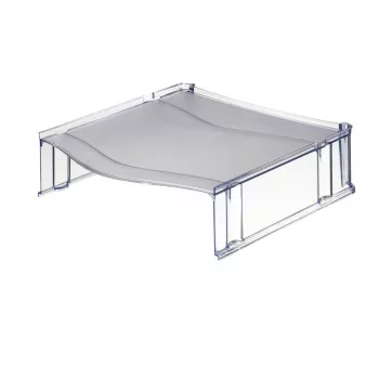 Leitz δίσκος εγγράφων Erhöhung Plus Universal, πλαστικό, γκρι, διαφανές, 254 mm, 265 mm, 70 mm, 200 g