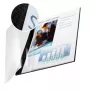 Leitz impressBIND κάλυμμα Soft 10,5 mm, A4, χαρτόνι, τερεφθαλικό πολυαιθυλένιο (PET), μαύρο, διαφανές, 105 φύλλα, 1,05 cm, 214 mm
