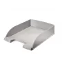 Leitz Plus καλάθι αλληλογραφίας πολυστυρένιο ασημί