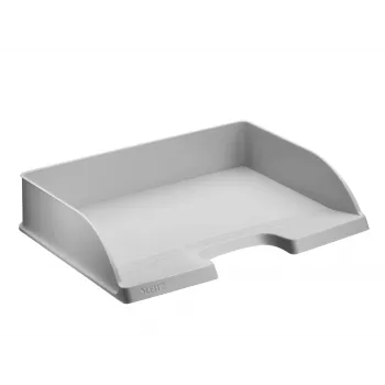 Leitz δίσκος εγγράφων Plus οριζόντιος Standard, πλαστικό, γκρι, A4, 363 mm, 273 mm, 70 mm