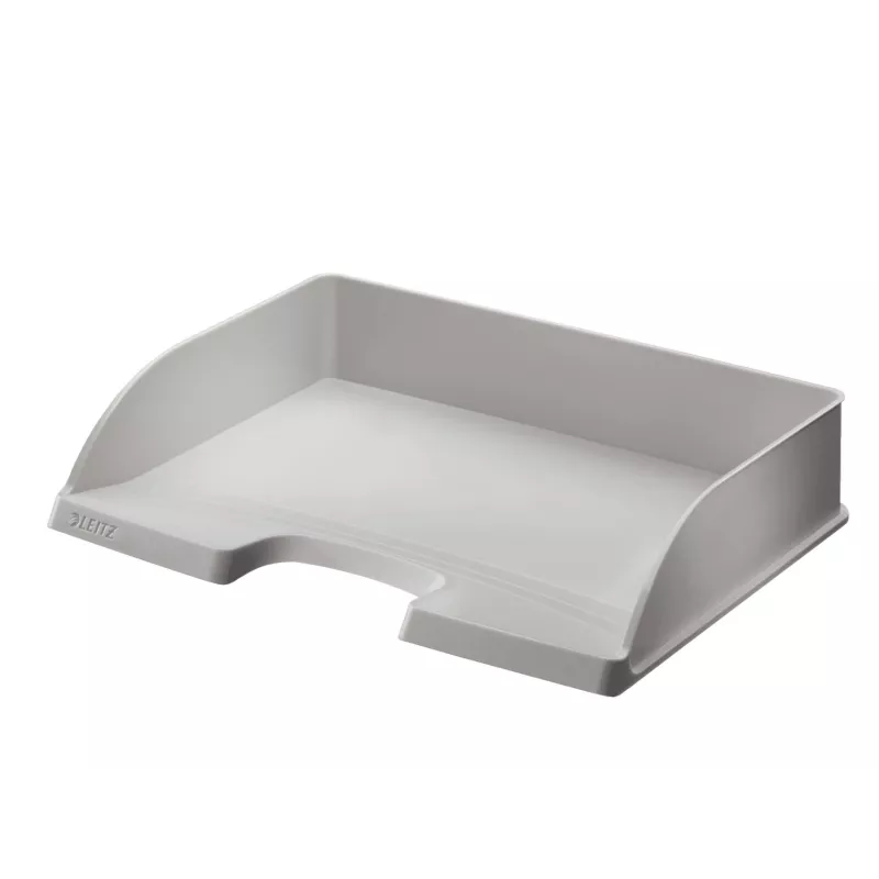 Leitz δίσκος εγγράφων Plus οριζόντιος Standard, πλαστικό, γκρι, A4, 363 mm, 273 mm, 70 mm