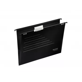 Leitz Κρεμαστός φάκελος Alpha Active FSC®, A4, μαύρο, χαρτόνι, 348 mm, 260 mm, 90 g
