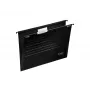 Leitz Κρεμαστός φάκελος Alpha Active FSC®, A4, μαύρο, χαρτόνι, 348 mm, 260 mm, 90 g