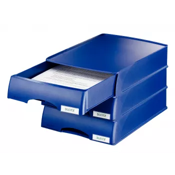 Leitz Letter tray Drawer unit Plus, πλαστικό, μπλε, A4, 234 x 325 x 53 mm, 255 mm, 376 mm