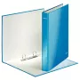 Leitz Ringbinder WOW laminiert A4+ 2DR/25mm, A4, χαρτόνι, μπλε, λευκό, 250 φύλλα, 80 g/m²