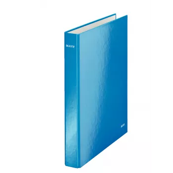 Leitz Ringbinder WOW laminiert A4+ 2DR/25mm, A4, χαρτόνι, μπλε, λευκό, 250 φύλλα, 80 g/m²