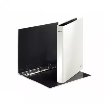 Leitz Ringbinder WOW Laminated A4+ 4DR/25mm, A4, χαρτόνι, λευκό, 230 φύλλα, 80 g/m², 2,5 cm