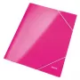 Leitz 3-Flap Folder WOW Card/POB A4, A4, πολυπροπυλένιο (PP), ροζ, 250 φύλλα, 80 g/m², χαρτί