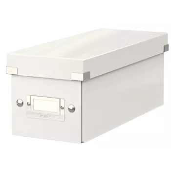 Leitz Click & Store WOW CD-Aufbewahrungsbox, λευκό, χαρτόνι, 143 mm, 352 mm, 136 mm, 440 g
