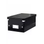Leitz Click & Store WOW DVD-Aufbewahrungsbox, μαύρο, χαρτόνι, 570 g