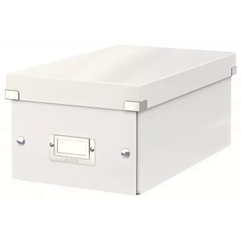 Leitz Click & Store WOW DVD-Aufbewahrungsbox, λευκό, χαρτόνι, 206 mm, 325 mm, 147 mm, 570 g