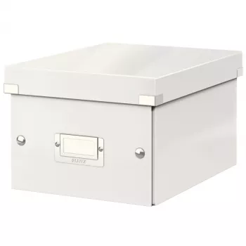Leitz Click & Store WOW Small Aufbewahrungsbox, λευκό, χαρτόνι, 7,4 L, 200 x 250 x 148 mm, 540 g, 1 τεμ.