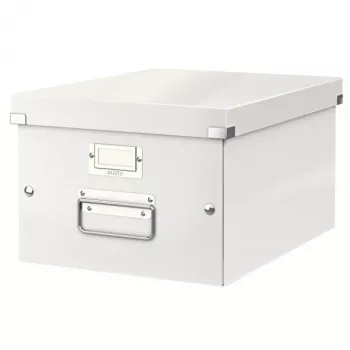 Leitz Click & Store WOW mittlere Aufbewahrungsbox, λευκό, χαρτόνι, 16,7 L, 265 x 335 x 188 mm, 900 g, 1 τεμ.