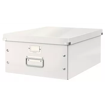 Leitz Click & Store WOW Large Storage Box, λευκό, χαρτόνι, 369 mm, 482 mm, 200 mm, 1,28 kg