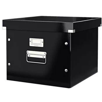 Leitz Click & Store WOW Hängemappenbox, μαύρο, χαρτόνι, 357 mm, 285 mm, 367 mm, 1,21 kg