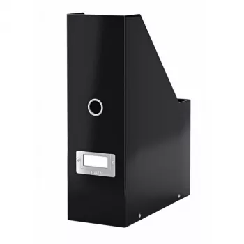 Leitz Click & Store WOW Zeitschriftensammler, μαύρο, χαρτόνι, 103 mm, 253 mm, 330 mm, 95 x 245 x 310 mm