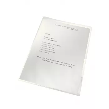 Leitz Recycle A4 φάκελος, A4, πολυπροπυλένιο (PP), διαφανές, ματ, κατακόρυφο, 220 mm