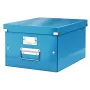 Leitz Click & Store WOW μεσαίο κουτί αποθήκευσης, μπλε, χαρτόνι, 16,7 L, 281 mm, 200 mm, 265 x 335 x 188 mm