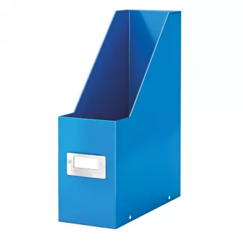 Leitz Click & Store WOW συλλέκτης περιοδικών, μπλε, χαρτόνι, 103 mm, 253 mm, 330 mm, 95 x 245 x 310 mm