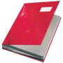 Leitz Design φάκελος υπογραφών με 18 θήκες, A4, κόκκινο, χαρτόνι