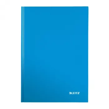 Leitz Notebook WOW A4 καρό με σκληρό εξώφυλλο 90g/80 φύλλα, μπλε, A4, 80 φύλλα, 80 g/m², καρό χαρτί, σκληρό εξώφυλλο