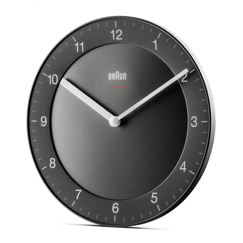 Braun BC06B-DCF ρολόι χαλαζία κύκλος μαύρο