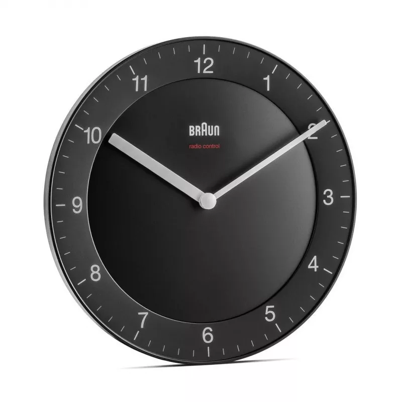 Braun BC06B-DCF ρολόι χαλαζία κύκλος μαύρο