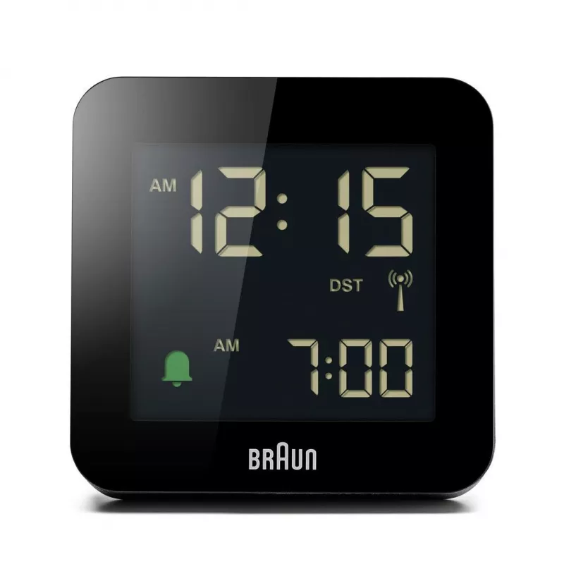 Braun BC09-DCF ψηφιακό ξυπνητήρι μαύρο
