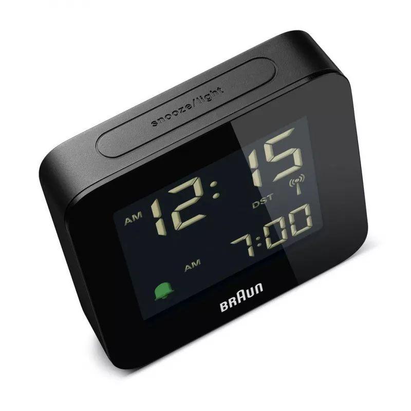 Braun BC09-DCF ψηφιακό ξυπνητήρι μαύρο