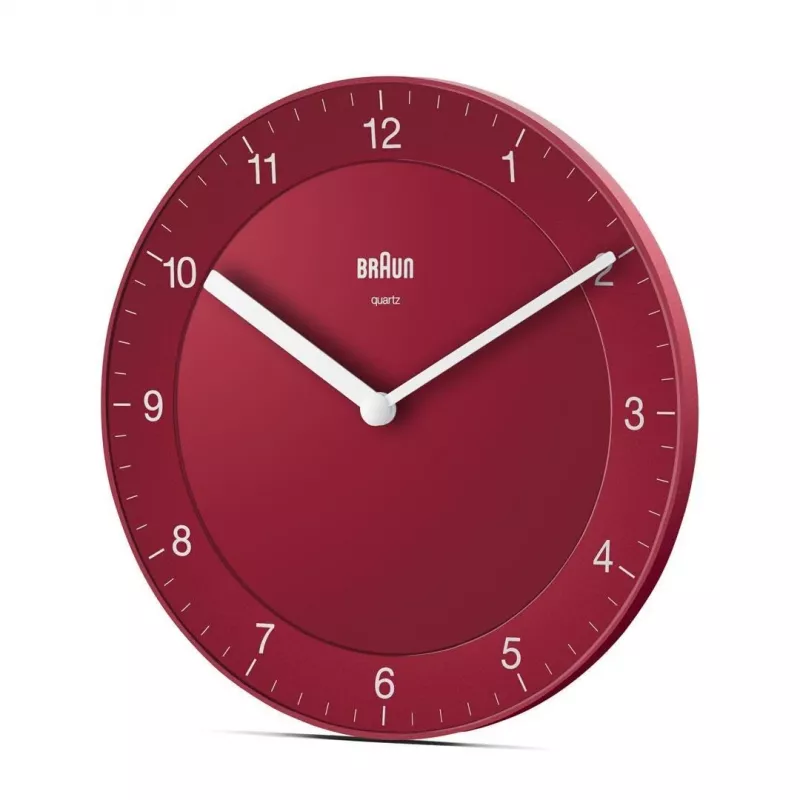 Braun BC06R-DCF ρολόι χαλαζία κύκλος κόκκινο