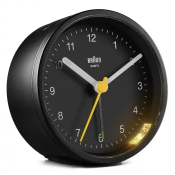 Braun BC12 ξυπνητήρι χαλαζία μαύρο