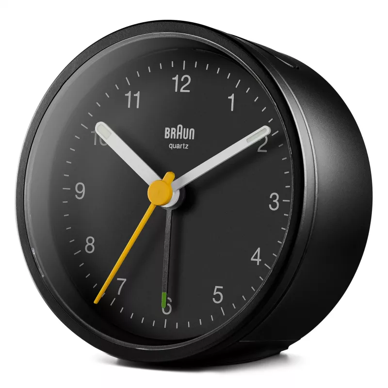 Braun BC12 ξυπνητήρι χαλαζία μαύρο