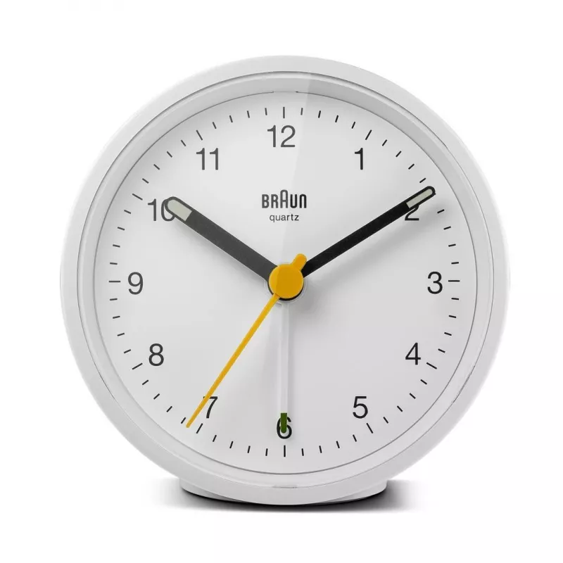 Braun BC12W ξυπνητήρι χαλαζία λευκό