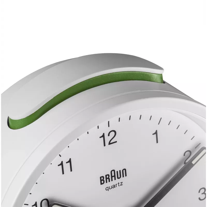 Braun BC12W ξυπνητήρι χαλαζία λευκό