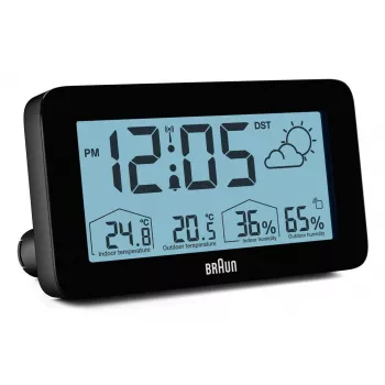 Braun BC13BP-DCF ψηφιακό ξυπνητήρι μαύρο