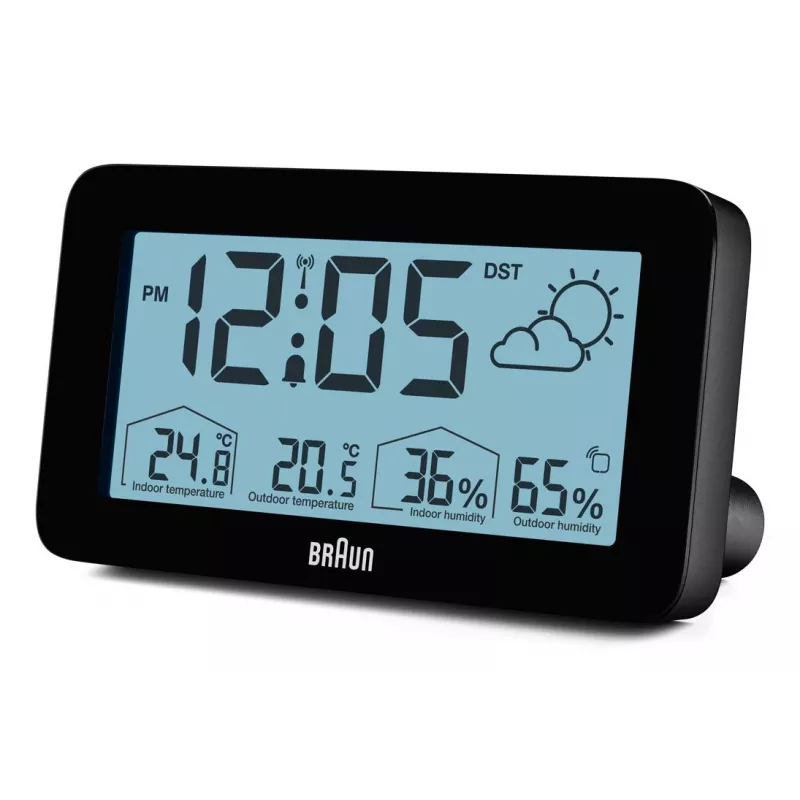 Braun BC13BP-DCF ψηφιακό ξυπνητήρι μαύρο