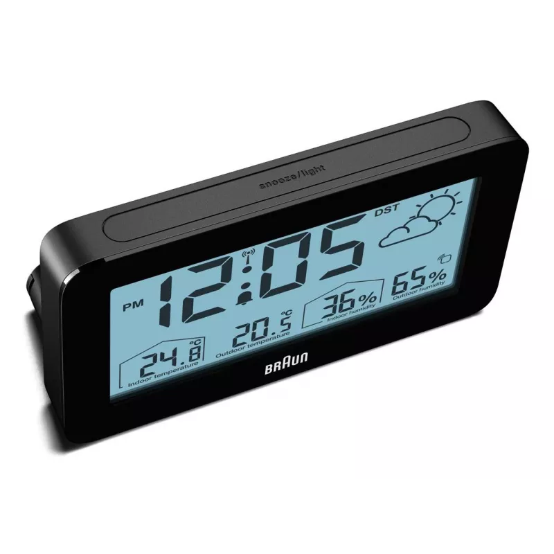 Braun BC13BP-DCF ψηφιακό ξυπνητήρι μαύρο
