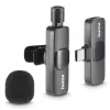 Hama Smart Wireless μαύρο μικρόφωνο πέτου