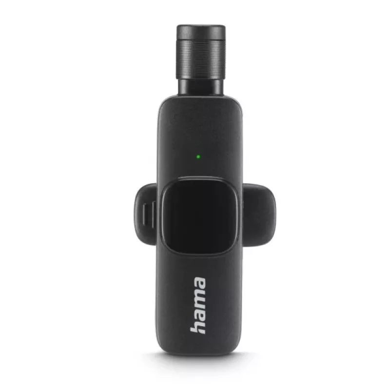 Hama Smart Wireless μαύρο μικρόφωνο πέτου