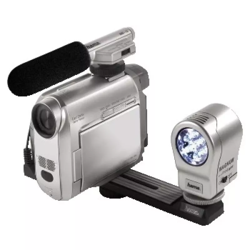 Hama λάμπα LED «Magnum DigiLight» φλας βιντεοκάμερας ασημί