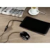 Hama καλώδιο προσαρμογέα USB 2.0 καλώδιο USB 0,15 m USB A Micro-USB B μαύρο