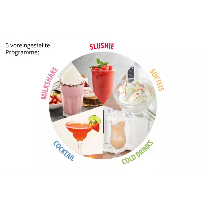 Unold 48956 Sofie 2in1 μηχανή slush και μαλακού παγωτού, μαύρο