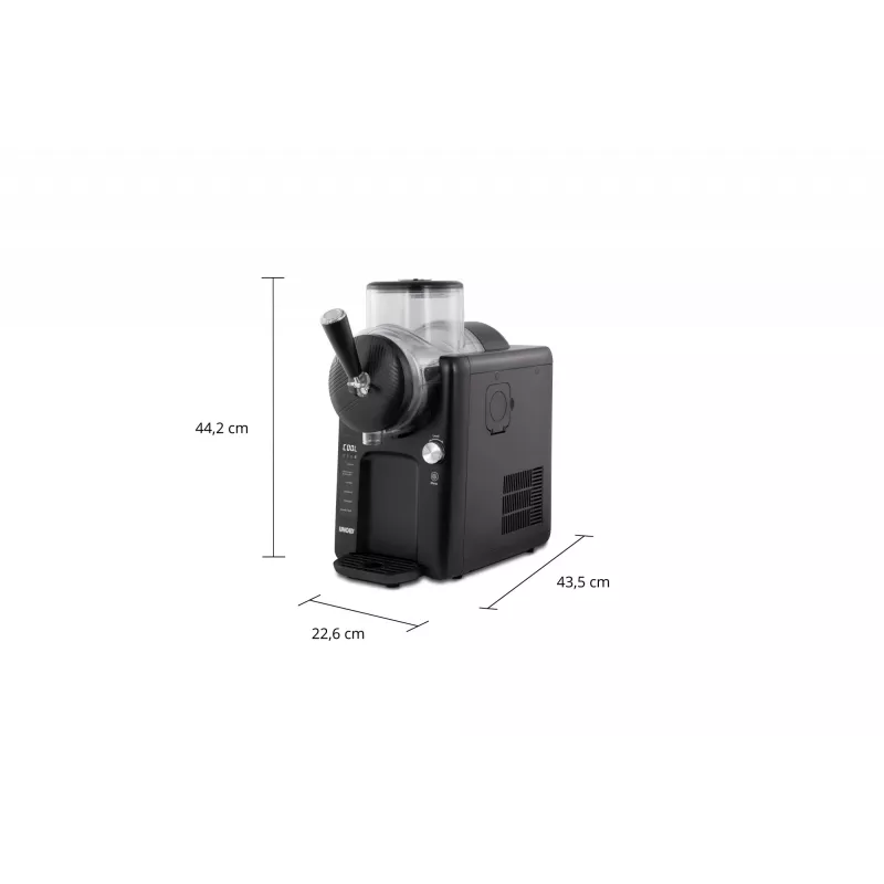 Unold 48956 Sofie 2in1 μηχανή slush και μαλακού παγωτού, μαύρο