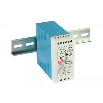 LevelOne 48V DC Βιομηχανικό Τροφοδοτικό, 48V DC, 40W, Ράγας DIN